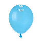 Globo 5" A50 Azul Cielo "Light Blue 008" 100uds